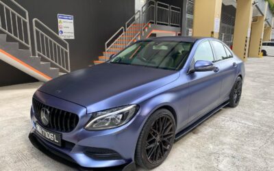 2015 Mercedes Benz C180 R17  (Wrap)